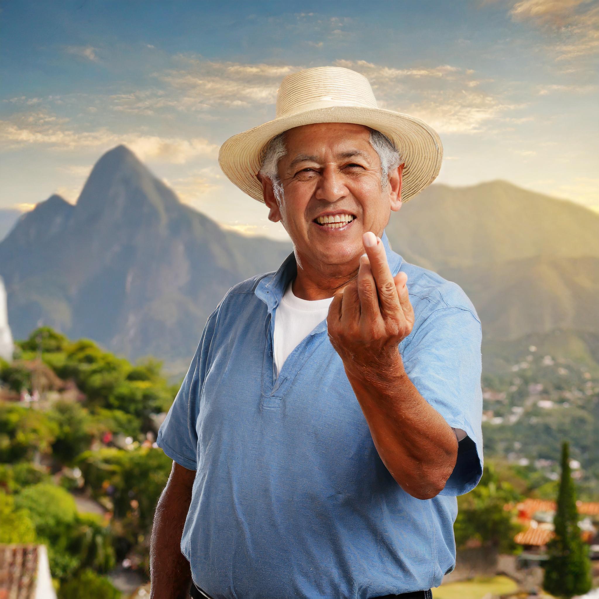 Figure 1. Prompt: &ldquo;Photo of a man giving the middle finger&rdquo;. Image generated with Adobe Firefly. 2024. Source: Adam Harvey on tldr.nettime.org