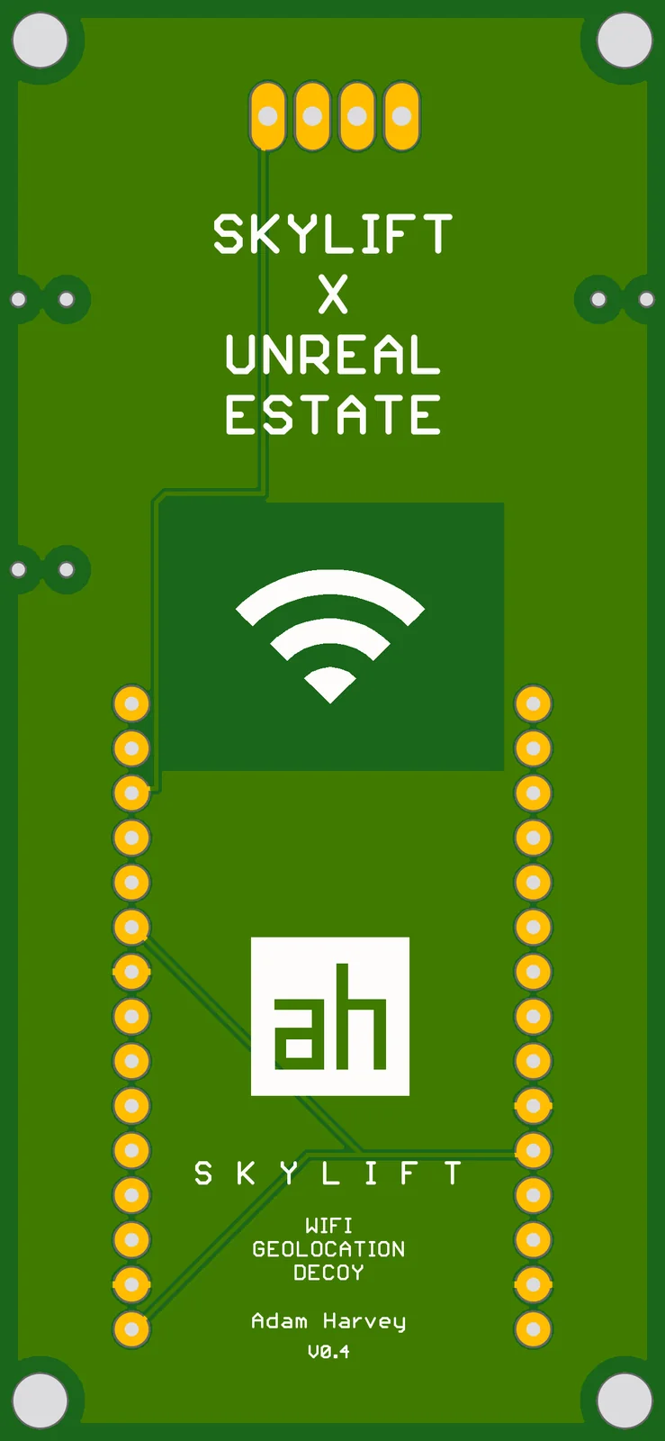 SkyLift PCB back