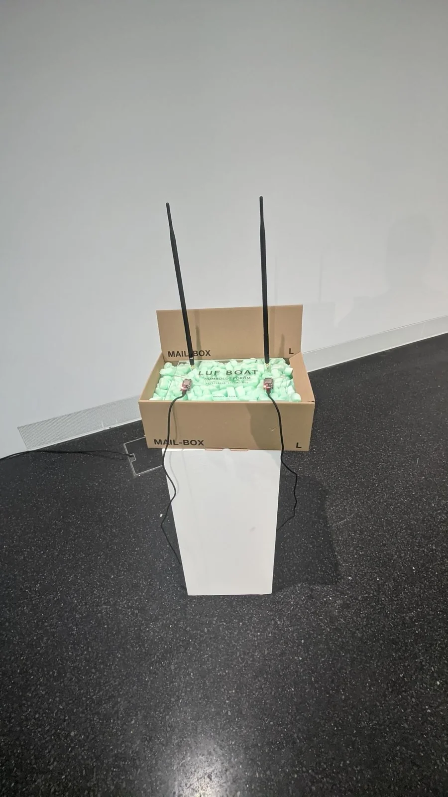 Parallel Artifacts installation in Zurich. Photo: © !Mediengruppe Bitnik