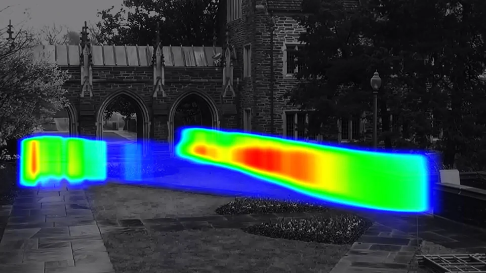 Datageist: Visualization of camera 6 from the now revoked Duke MTMC dataset. © Adam Harvey 2020.