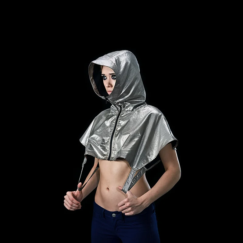 Anti-Drone Hoodie. Photo: © Adam Harvey