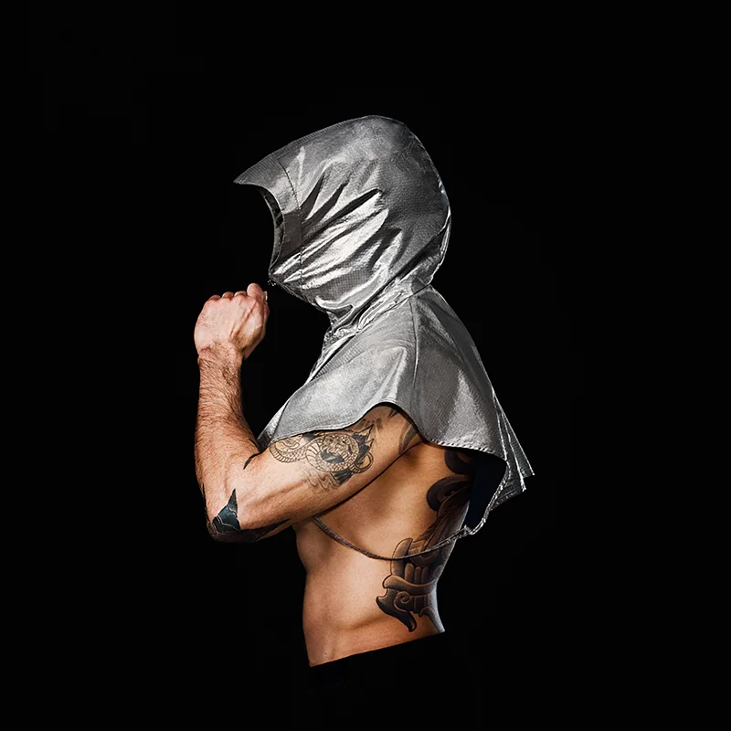Anti-Drone Hoodie. Photo: © Adam Harvey